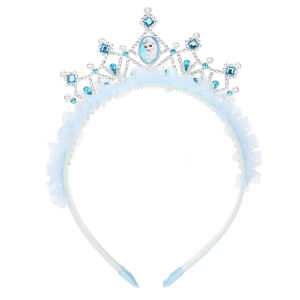 Korean version of Frozen alloy childrens crown headband cute girls headgear Princess Elsa girl jewelry gift
