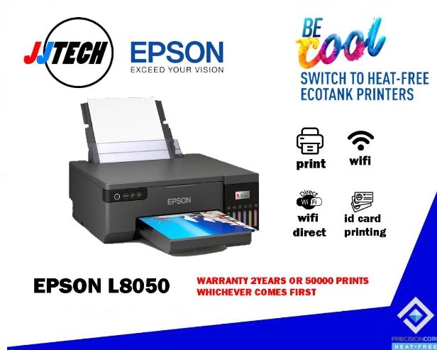 ** Epson L8050 Photo Ink Tank Printer with Original EPSON INK 057 ...