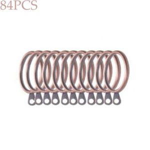 SAVIA Bathroom Metal Low Noise Practical For Curtains Rods Hanging Hooks Curtain Rings Roman circle