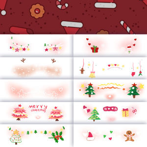 Face Stickers Cartoon Tattoo Sticker Safety Suitable for All Kinds of Children