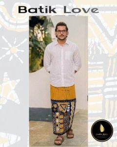 Traditional Batik Sarongs for Men and Women 033 | Lanka Styles