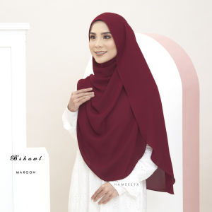 Bshawl Wideshawl Labuh Shawl Chiffon Shawl Hameesya