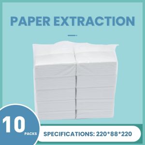 (COD)Organic green tea Facial Tissue Paper 4 ply 10 Packs Tissue Paper Towel#ct011