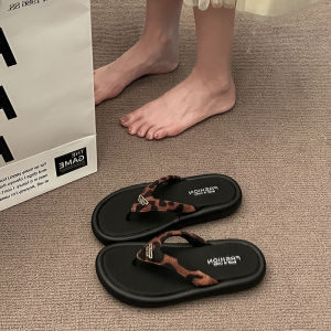 [Free Shipping] High-End Flip-Flops For Women Summer Outdoor Wear 2025 New Summer Sandals Non-Slip Thick-Soled Beach Shoes
