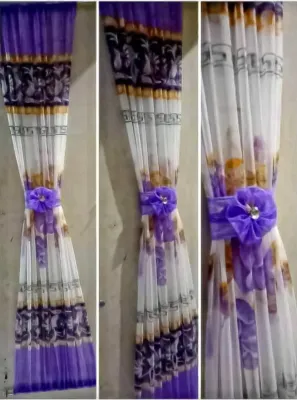 Gorden kupu kupu /Gorden Tipis/ Gorden Ikat / minimalis jendela Best Seller
