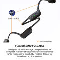 TYLEX OPENEAR Solo Pro AS10 Bone Conduction Bluetooth 5.0 Headphones IPX4 Built-in Mic Noise Cancelling 230mAh. 