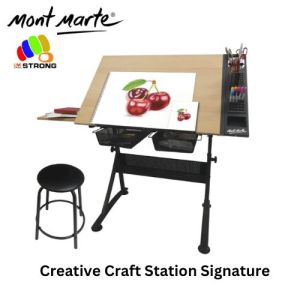 Mont Marte Creative Craft Station with Stool