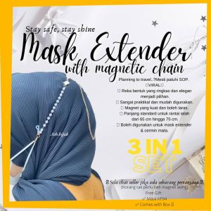 3In1 Mask Extender with Magnetic Chain