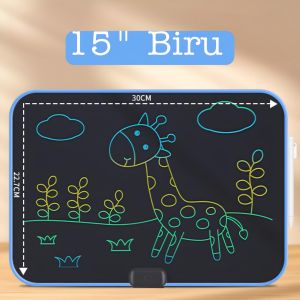 Papan Gambar Colorful Rainbow Pen Tablet 15 Inch Recharging LCD DRAWING Premium FHL