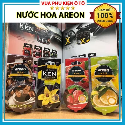 Nước Hoa Ô Tô Dạng Sáp Areon Khử Mùi Xe Hơi Cao Cấp - Areon Ken Chính Hãng Nhập Khẩu Bulgaria ( Đủ Các Mùi Hương)