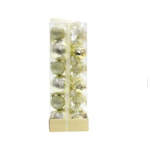 TUO29 24pcs สร้างสรรค์และสร้างสรรค์ ลูกบอลระบายสีคริสต์มาส 4/6ซม. ค่ะ ละเอียดอ่อนและละเอียดอ่อน จี้ต้นคริสต์มาส อุปกรณ์ทำเอง โปร่งใสโปร่งใส เครื่องประดับแขวนประดับ รูปแบบพื้นหลัง