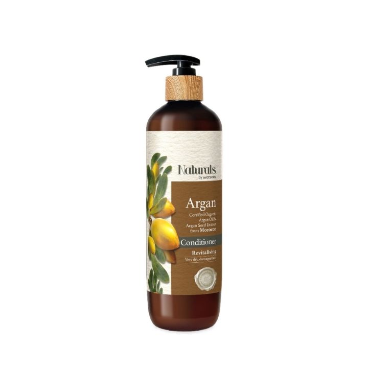 NATURALS WATSONS Argan Oil Hair Conditioner 490ml Lazada PH