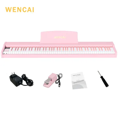 WENCAI Digital Piano 88 Keys Professional Wood Smart Electric Piano Portable Piano Keyboard For Adult/Kids Beginners【1Year Warranty】