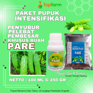Pupuk Booster Pare / Pupuk Pelebat Buah Pare / Pupuk Khusus Buah Pare / Pupuk Penyubur Tanaman Pare / Pupuk Pembesar Buah Pare