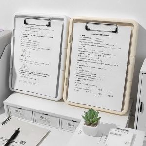 YUBAGUANB Large Capacity A4 Clipboard Double Layer with Storage Multi Functional Folder Integrated Document Board Simple Clamp Document Folder Office Use