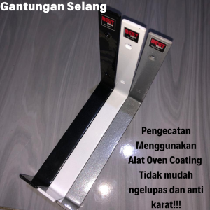 Gantungan Selang Air Serbaguna Besi Dinding Gulungan Selang Air Gantung Hose Hanger Gantungan selang dinding pengait selang air taman