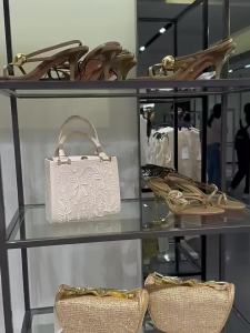 Elegant Soft Pearl Embroidery Fashion Handbag Silk Cheongsam Evening Clutch Chain Shoulder Bag Urban Minimalist Style Tote Chic2026