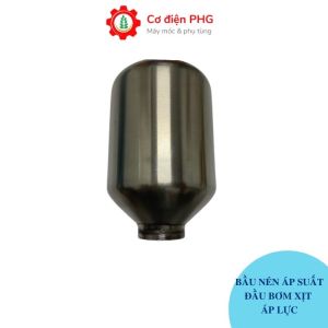 Bầu áp inox - Bầu nén áp lực inox dùng cho máy bơm xịt rửa xe áp lực 1HP & 2HP