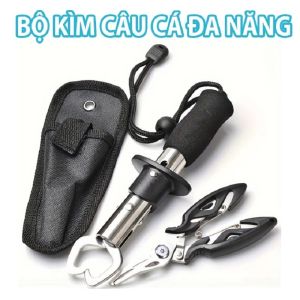 Combo kìm kẹp cá và kéo gỡ mồi đa năng – Tiện lợi bền bỉ cho mọi chuyến câu