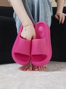 WomenS Outdoor Slippers With A High-End Feel Thick-Soled New Summer Fashion Height-Increasing Slide Sandals Trendy Platform Slippers