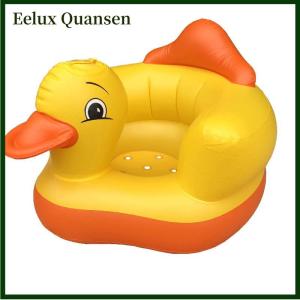 Eelux 1pcs PVC trẻ sơ sinh thổi lên Ghế em bé inflatable Ghế em bé cho trẻ sơ sinh 3 tháng lên sàn ghế cho ngồi lên ghế em bé