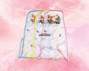 Popok bayi tali 2 popok bayi tali dua Popok bayi tali katun motif bayi baru lahir 12 pc atau 1 lusin