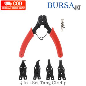 TANG  SPIE SNAP SET 4 MATA STE STI BTE BTI 6 Inch 150 MM RING PELEPAS KLIP C
