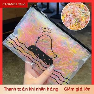 CS 1000PCS dùng một lần ban nhạc cao su đàn hồi tóc quan hệ Nhẫn ban nhạc trẻ em cô gái ponytails