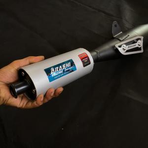 Knalpot satria 2 tak hiu lumba rx cool suara garing prepet standar Racing harian sunmori type Ahm