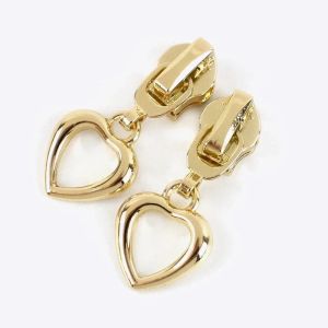 WH 5Pcs 5# Zipper Sliders For Nylon Zippers Tape Jacket Clothes Zips Head Pulls DIY Bag Accessories