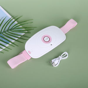 Đai chườm nóng giảm đau bụng kinh chườm bụng kinh kết hợp massage bụngcó thể sạc lại Máy massage sưởi ấm Nuan Palace quà cho mẹ