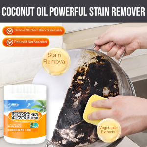 Coconut Oil Powerful Stain Remover Home Kitchen Bathroom Tile Polishing Cleaning Paste Fragrant Cleaning/Polishing/Maintenance 3 in 1 椰子油强力去污膏