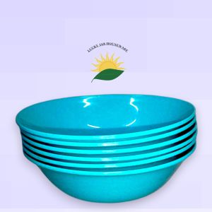 6 PCS SET WHEAT STRAW REUSABLE PLASTIC BOWL / PARTY BOWL / CHILDRENS BOWL / DINNERWARE MANGKOK / PLASTIC SOUP BOWL SET COLORED TABLEWARE SERVING NOODLES BOWL