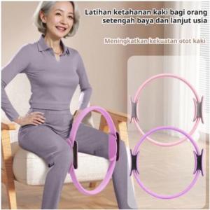 【Kirim dalam 24 jam】Magic Ring Pilates Alat Fitness Multifungsi Ring Penghilang Lemak Ring Pengencang Otot