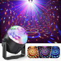 LED Disco Light Stage Lights Colorful Sound Activated Laser Projector Lamp For Home Christmas DJ Party KTV Bar DMX Decoration. 