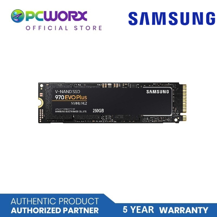 Samsung 970 EVO Plus 250GB NVMe PCIe Gen x4 Internal