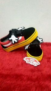 sepatu vans77 anak karakter mickey mouse / sepatu anak laki laki / sepatu anak perempuan / sepatu motif karakter mickey mouse anak