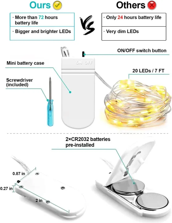 6/12/20%20Pack%20Fairy%20Lights%20Battery%20Operated%20200CM20%20LED%20Mini%20String%20Lights%20Twinkle%20Lights%20Silver%20Wire%20Firefly%20Starry%20Lights%20for%20Mason%20Jars%20Wedding%20Party%20Christmas%20Centerpiece%20Table%20Decorations,%20Warm%20White%20-%20Image%202