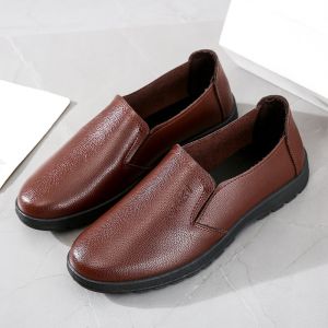 [Free Shipping] Spring And Autumn Casual Business Formal Leather Shoes MenS Wedding Shoes Height-Increasing Loafers Work Shoes Waterproof And Lightweight
