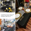 Table Cloth Strech Table Cover Untuk Hotel Kantor Rumahsakit. 