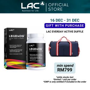 [Expiry Jul 2026] LAC LEGENDS (90 Caplets) Multivitamin for Online Gamers