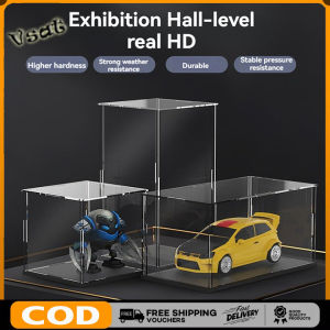 Transparent Acrylic Display Box High Quality Anti-Dust Scratch Storage Box Figures DollsCollectibles Acrylic Storage Box Transparent Display Box Display Case
