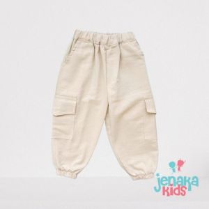 JENAKA KIDS Gifar Jogger Cargo Celana Anak Linen Terlaris