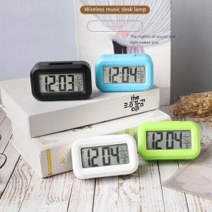Mini LED Small Multifunctional Digital Clock with Date Temperature Childrens Bedroom Clock Home Office Desktop Clock