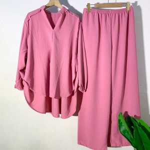 Setelan Wanita Terbaru Crinkle Airflow/Oneset Wanita Jumbo 4 Ukuran M L XL XXL/Setelan Wanita Viral Kekinian