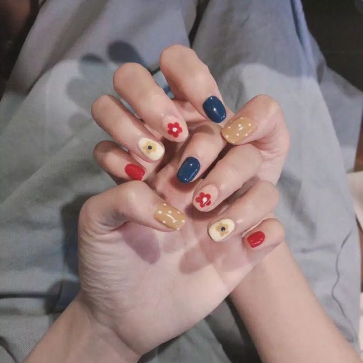 Elegant 3D Kuku Nail Set