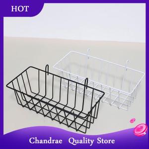 [Chandrae] ตะกร้าโลหะสำหรับตกแต่งของตกแต่งกระถางต้นไม้เหล็กแบบ DIY กรอบแขวนติดผนังแบบตาข่ายสำหรับตกแต่งบ้าน