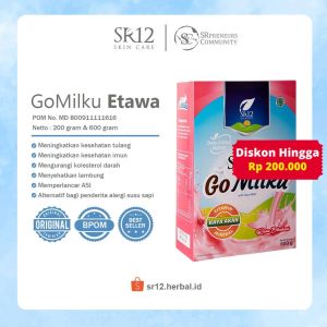 SUSU KAMBING ETAWA PREMIUM SR12 / BOOSTER ASI / MENYEHATKAN LAMBUNG / SUSU KAMBING BPOM