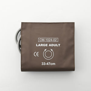 High Quality Large Adult Size 33-48cm Reusable Arm Blood Pressure Cuffs Double Tube for Phil Vm6 Patient Monitor