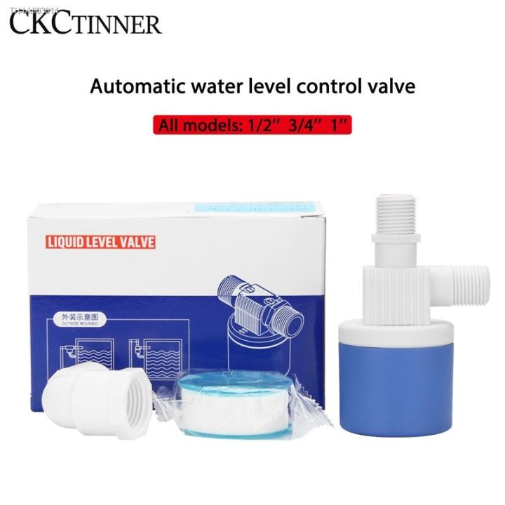Vanne à Flotteur Automatique Pour Contrôle Niveau D'eau - Entrée 20 Mm Côté - Matériau PP - Pour Réservoir, Abreuvoir, Aquarium
